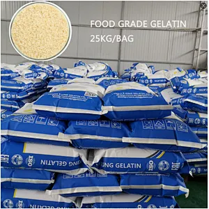 Halal Animal Skin Food Gelatin Bovine Edible Gelatin for Candy and Cakes 170 Bloom